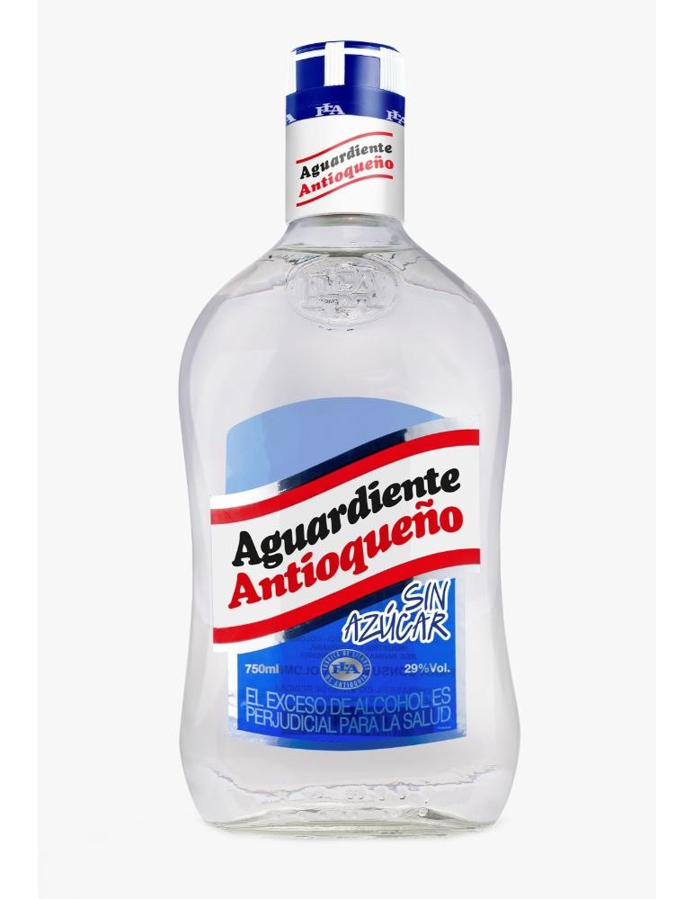 Aguardiente Antioqueño Sin Azucar 750ml