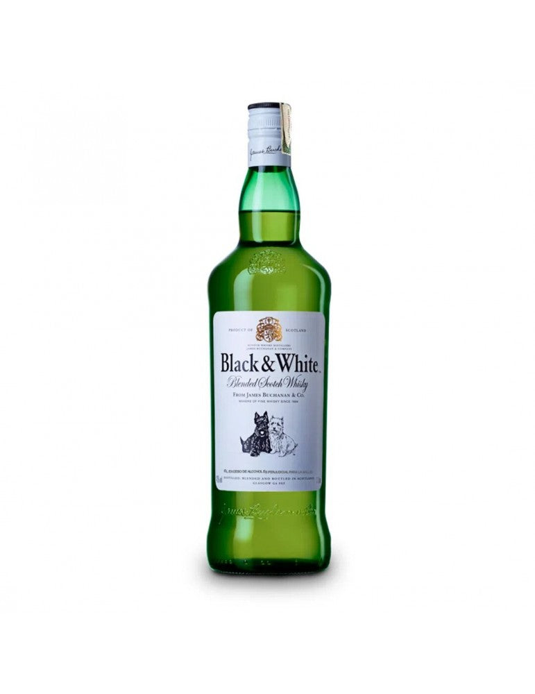 Whisky Black & White 750ml