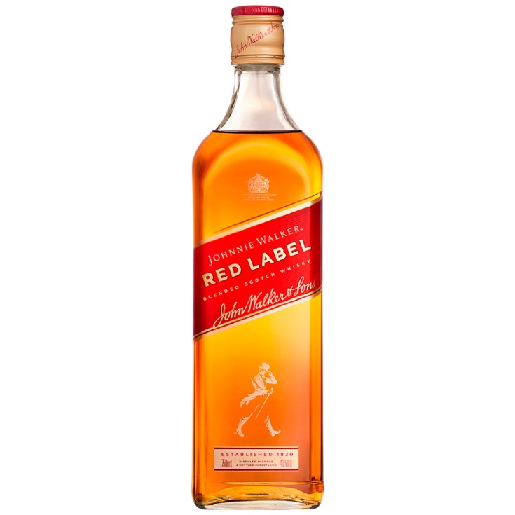 WHISKY JOHNNIE WALKER ROJO 750ml