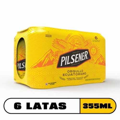 Cerveza Clásica Pilsener 6 X 355 ML