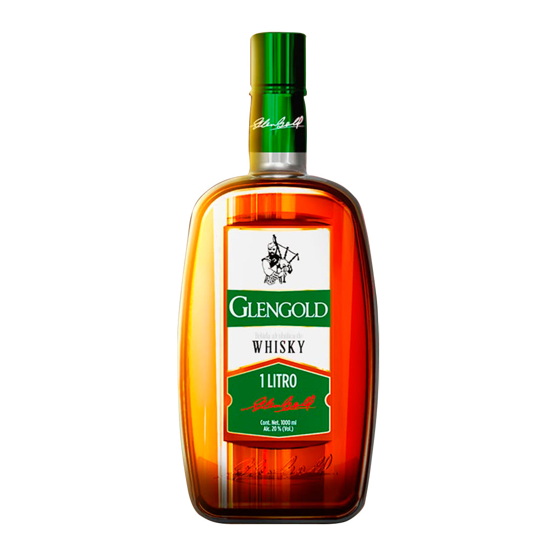WHIKSY GLENGOLD GREEN 1 LITRO