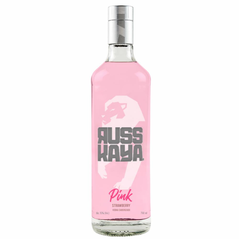 Vodka Semiseco Sabor Strawberry RUSSKAYA 750 Ml