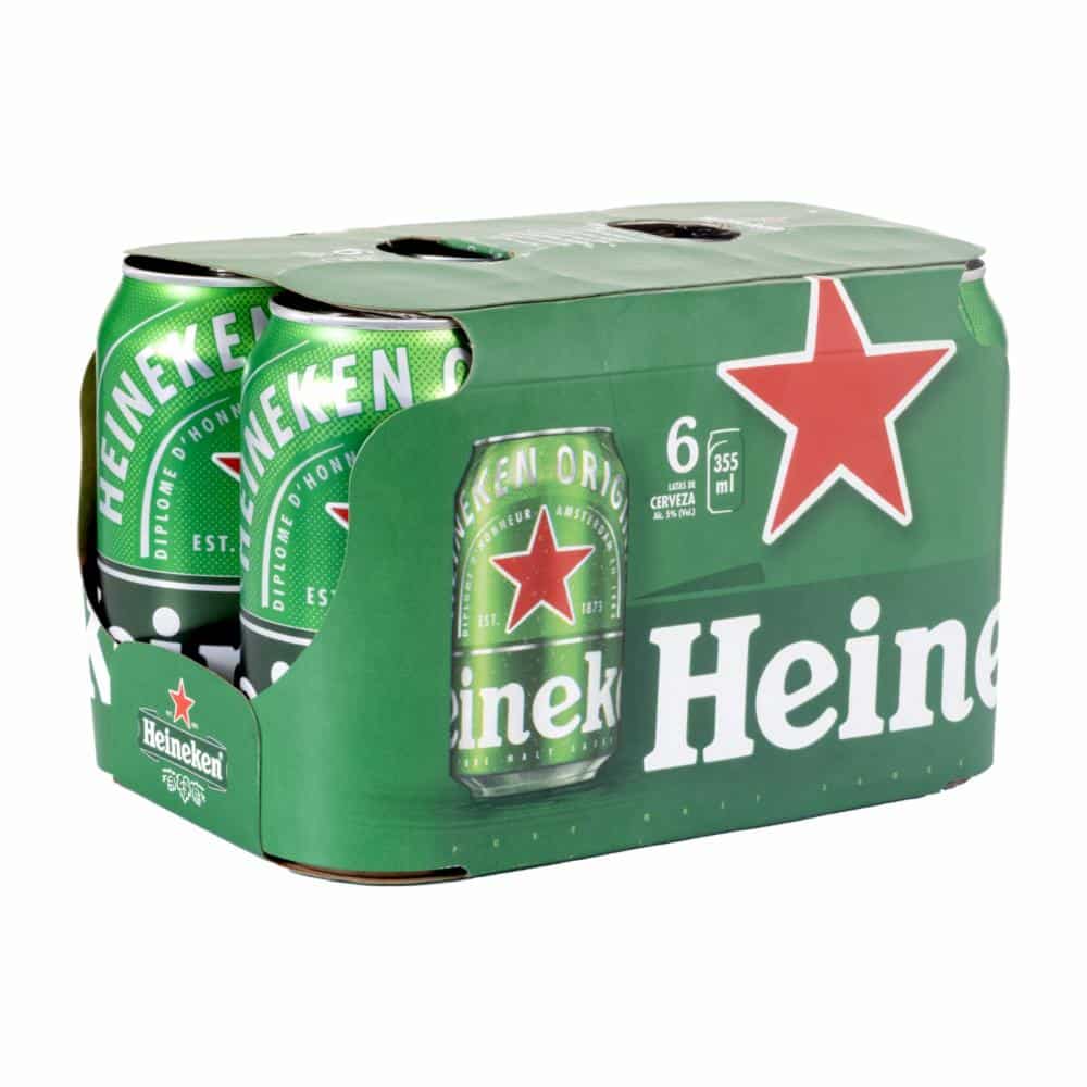 SIX PACK HEINEKEN LATA 6x269ml