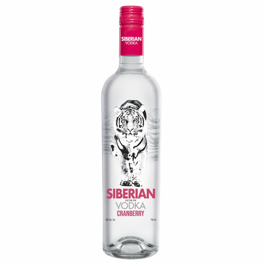 Vodka De Cranberry SIBERIAN 750 Ml