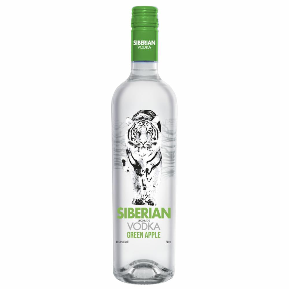 Vodka Green Apple SIBERIAN 750 Ml